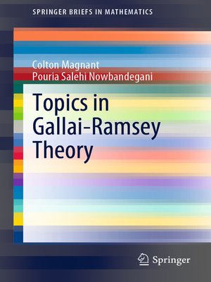 cover image of Topics in Gallai-Ramsey Theory
